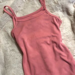 cute hot pink Total Girl tank top for summer